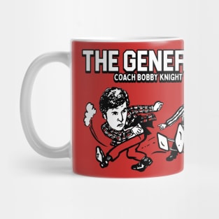 The General - Bobby Knight Chair Throw Mug